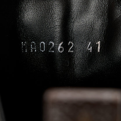 Louis Vuitton Patent Monogram LV Beaubourg Ankle Boots 41 Black 9 of 9