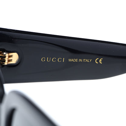 Gucci Acetate Square Frame Sunglasses GG0142SA Black 6 of 9