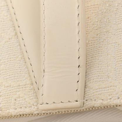 Christian Dior Oblique Mini Saddle Bag White 12 of 13