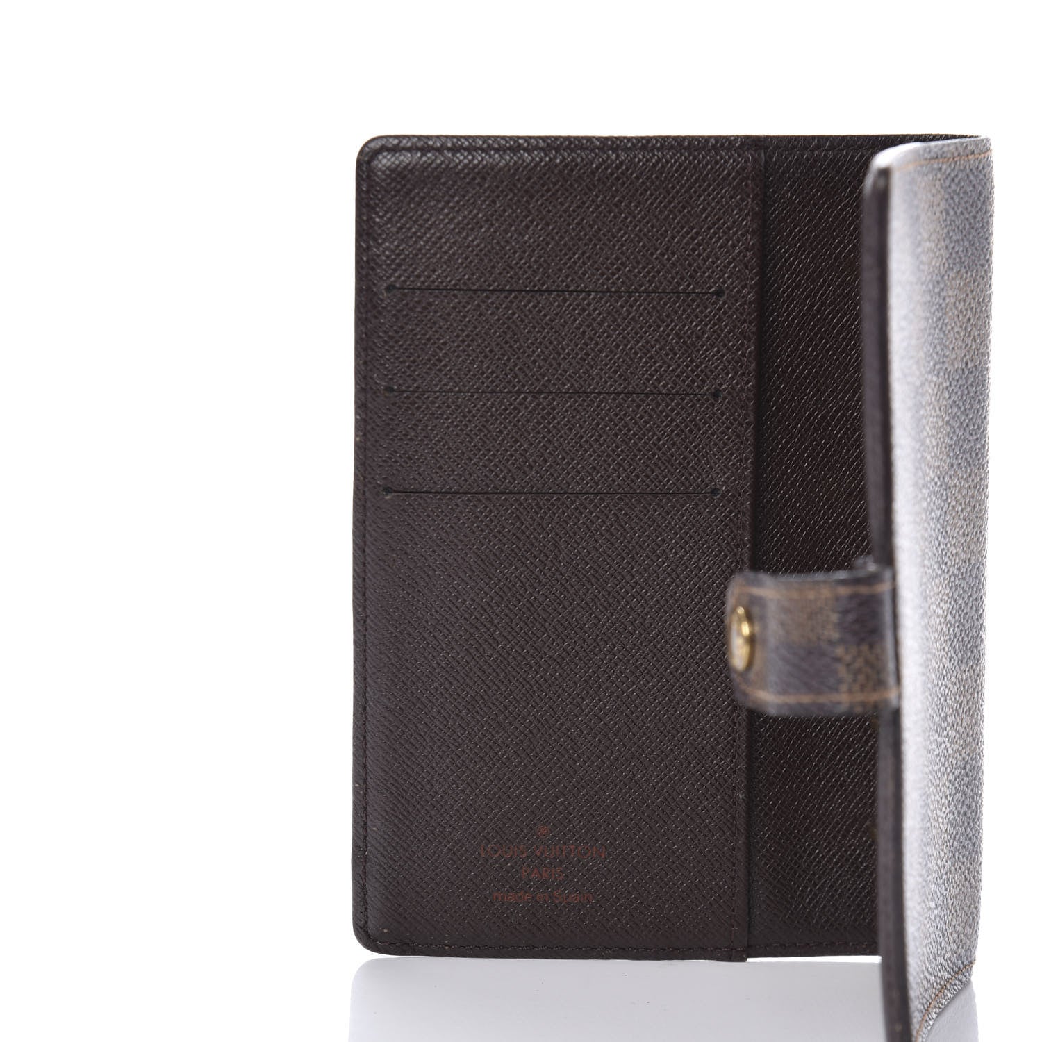 Louis Vuitton Damier Ebene Small Ring Agenda Cover 8 of 8