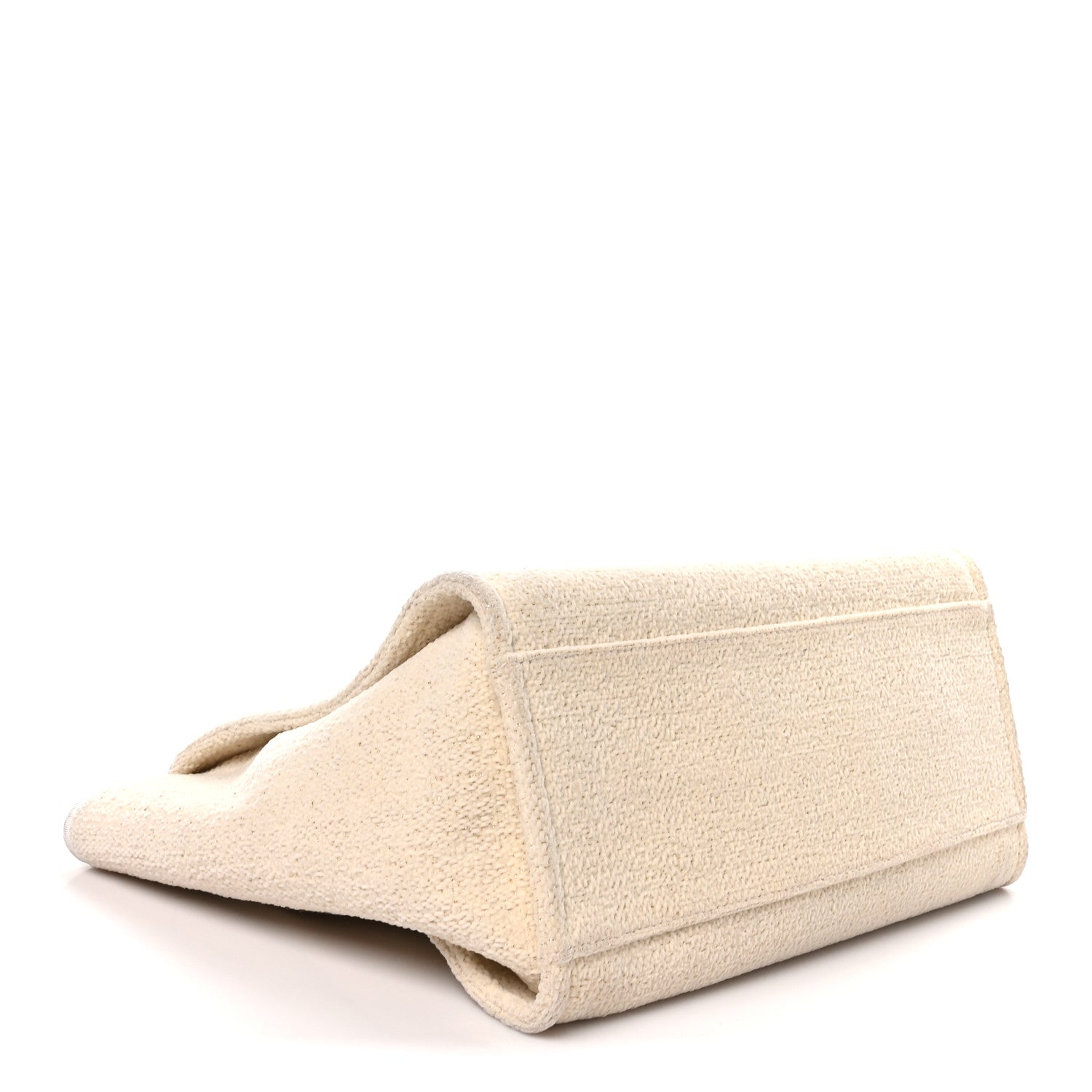 Chanel Canvas Large Deauville Tote White 4 of 10