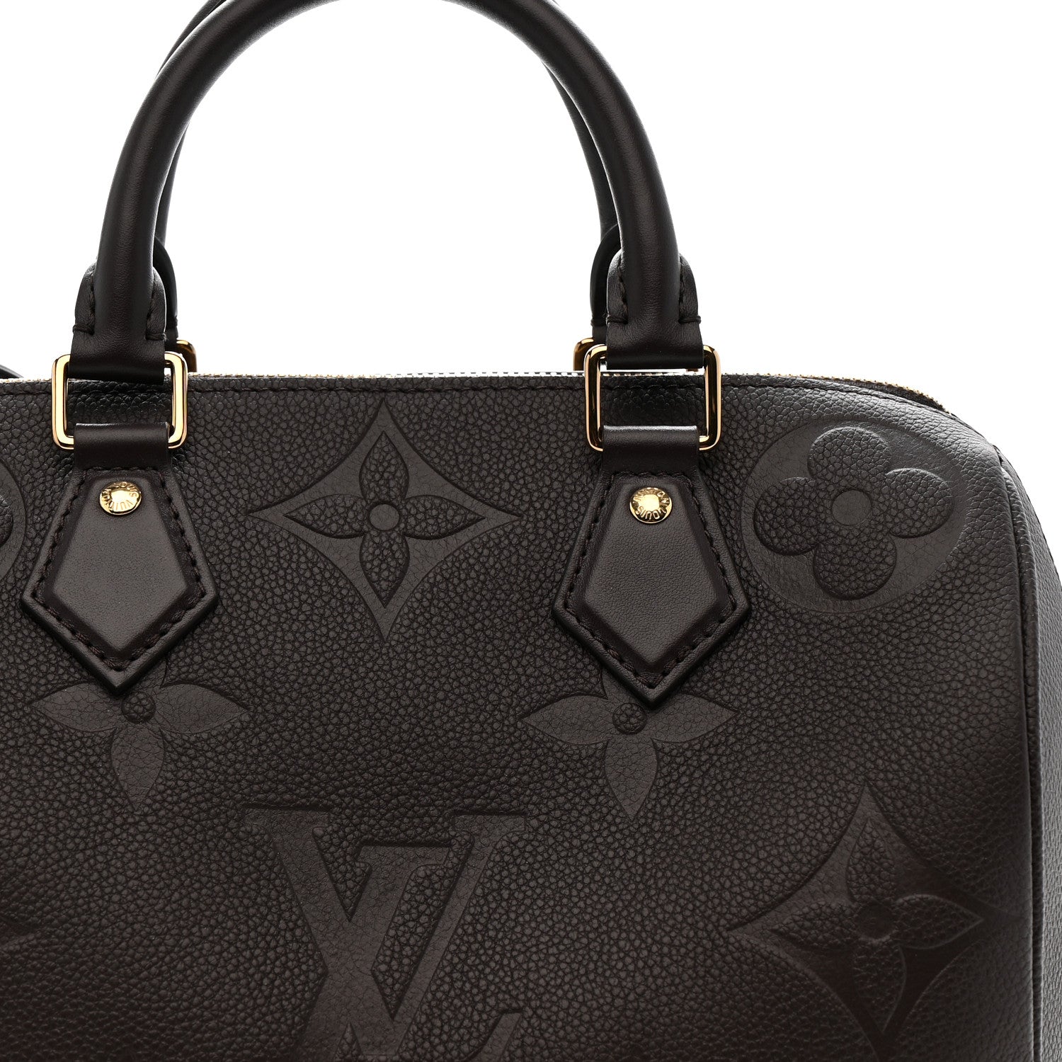 Louis Vuitton Empreinte Monogram Giant Speedy Bandouliere 25 Wine 8 of 10