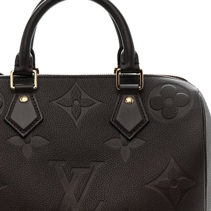 Louis Vuitton Empreinte Monogram Giant Speedy Bandouliere 25 Wine 8 of 10