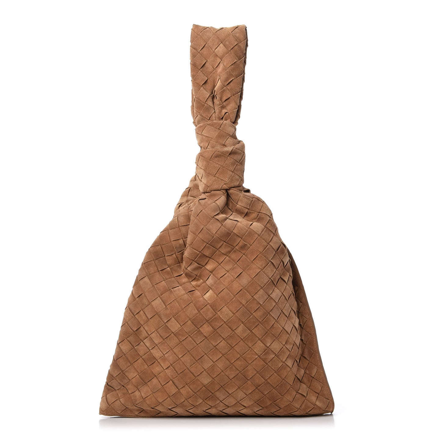 Suede Intrecciato BV Twist Caramel