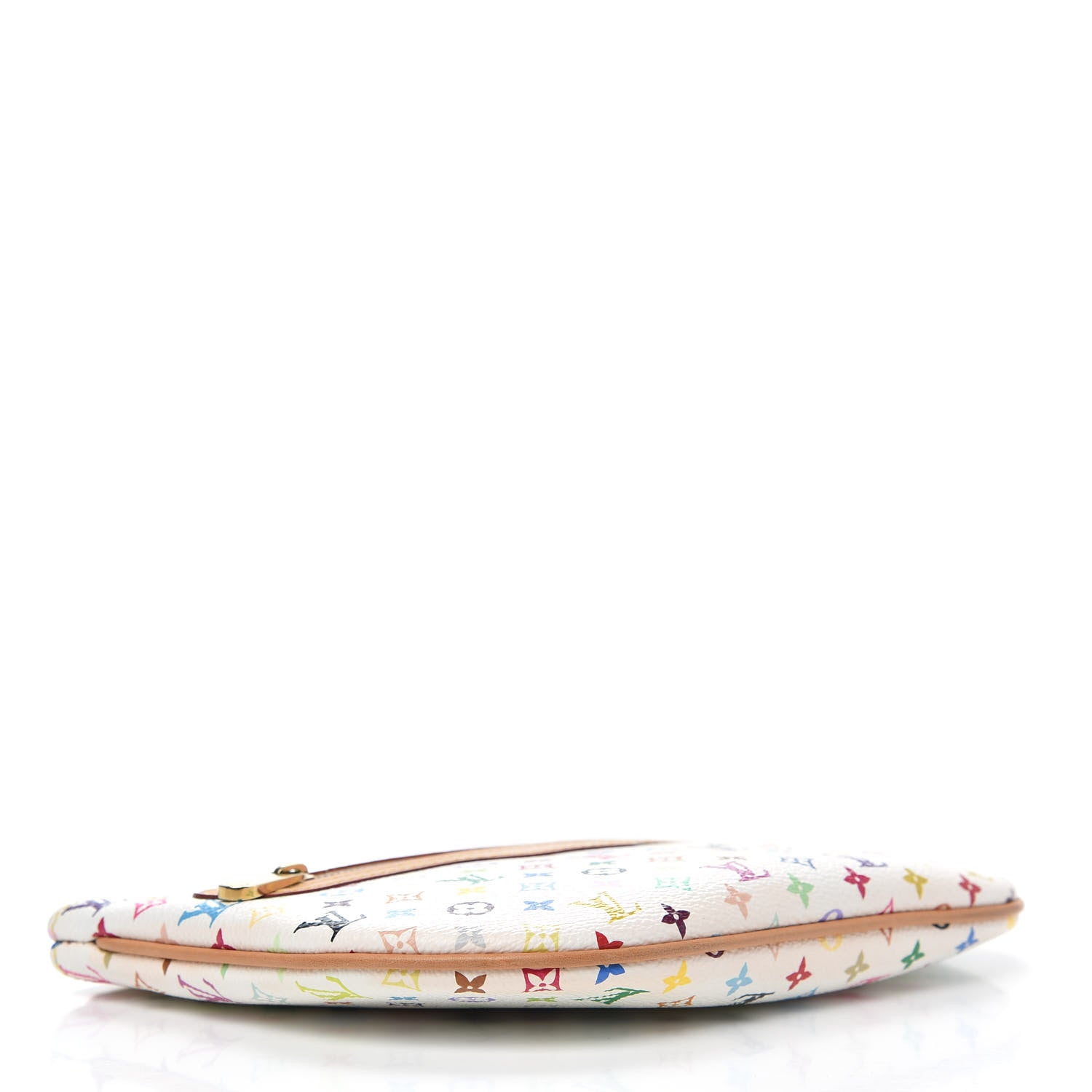 Louis Vuitton Monogram Multicolor Pochette Plate GM White 4 of 8