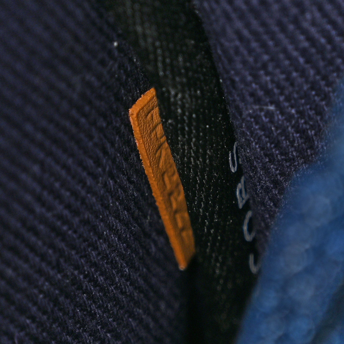 Denim Canvas Small Tote Bag Blue