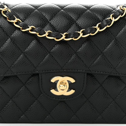 Chanel Caviar Quilted Small Double Flap Black 8 of 10