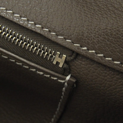 Hermes Taurillon Clemence Birkin 35 Etoupe 11 of 13