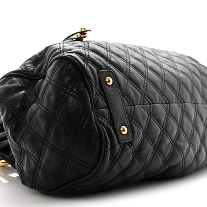 Marc Jacobs Calfskin Quilted Stam Black 10 of 18