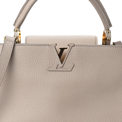 Louis Vuitton Taurillon Capucines PM Galet 9 of 9