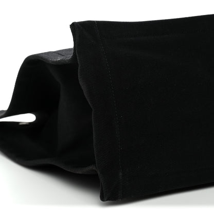Saint Laurent Linen Calfskin Rive Gauche Tote Black 16 of 25