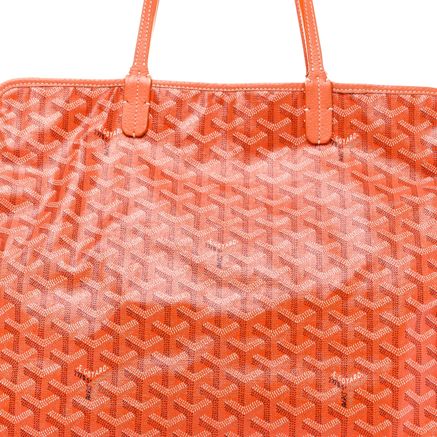 Goyardine Sac Hardy Pet Carrier PM Orange