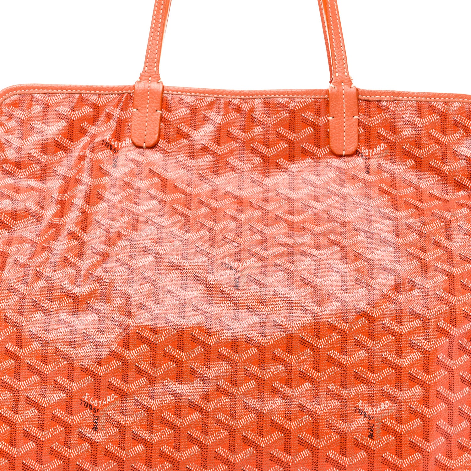 Goyard Goyardine Sac Hardy Pet Carrier PM Orange 7 of 10