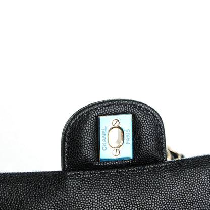 Chanel Caviar Quilted Mini Rectangular Flap Black 6 of 8