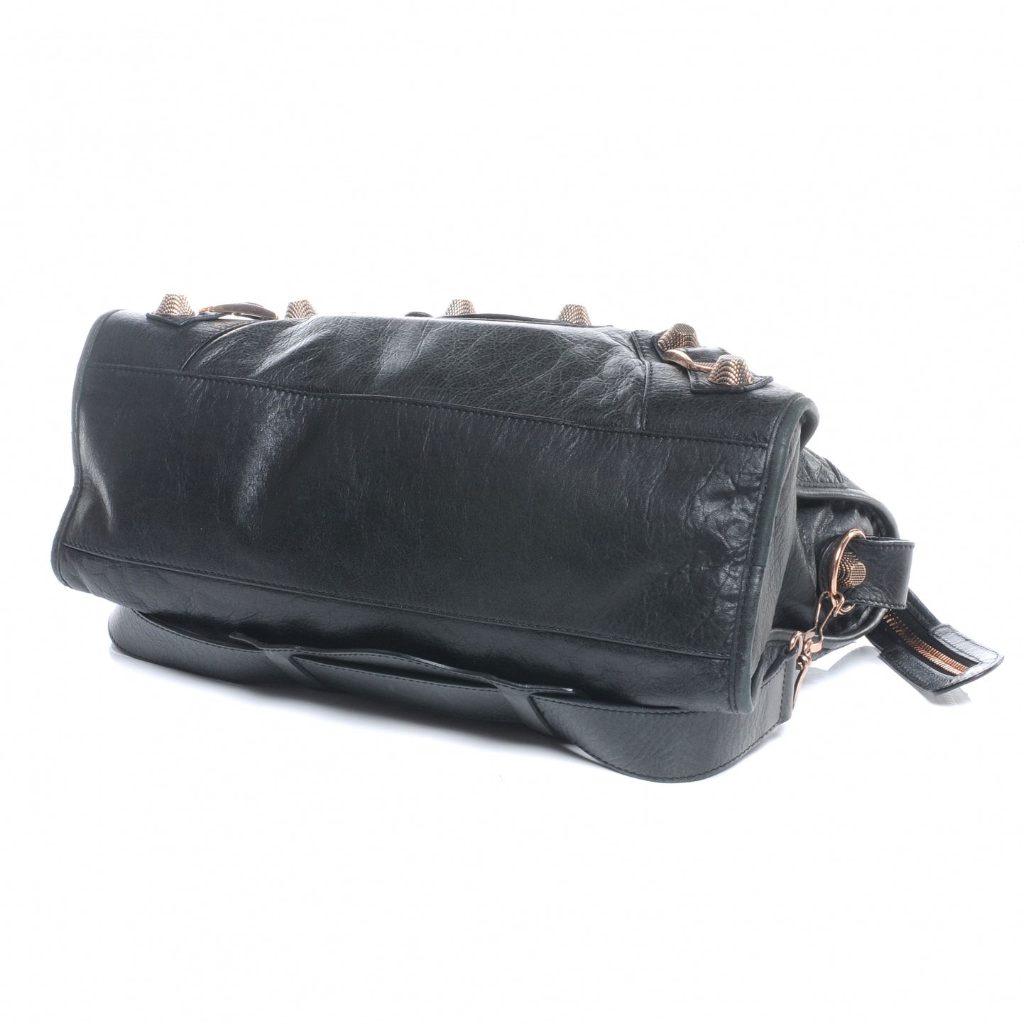 Agneau Giant 21 Rose Gold Hardware City Black