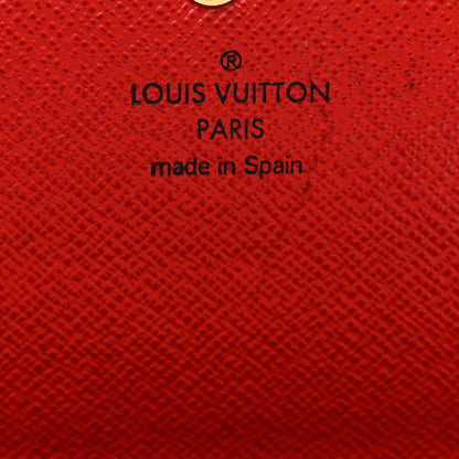 Louis Vuitton Monogram Sarah Wallet NM Coquelicot 6 of 6