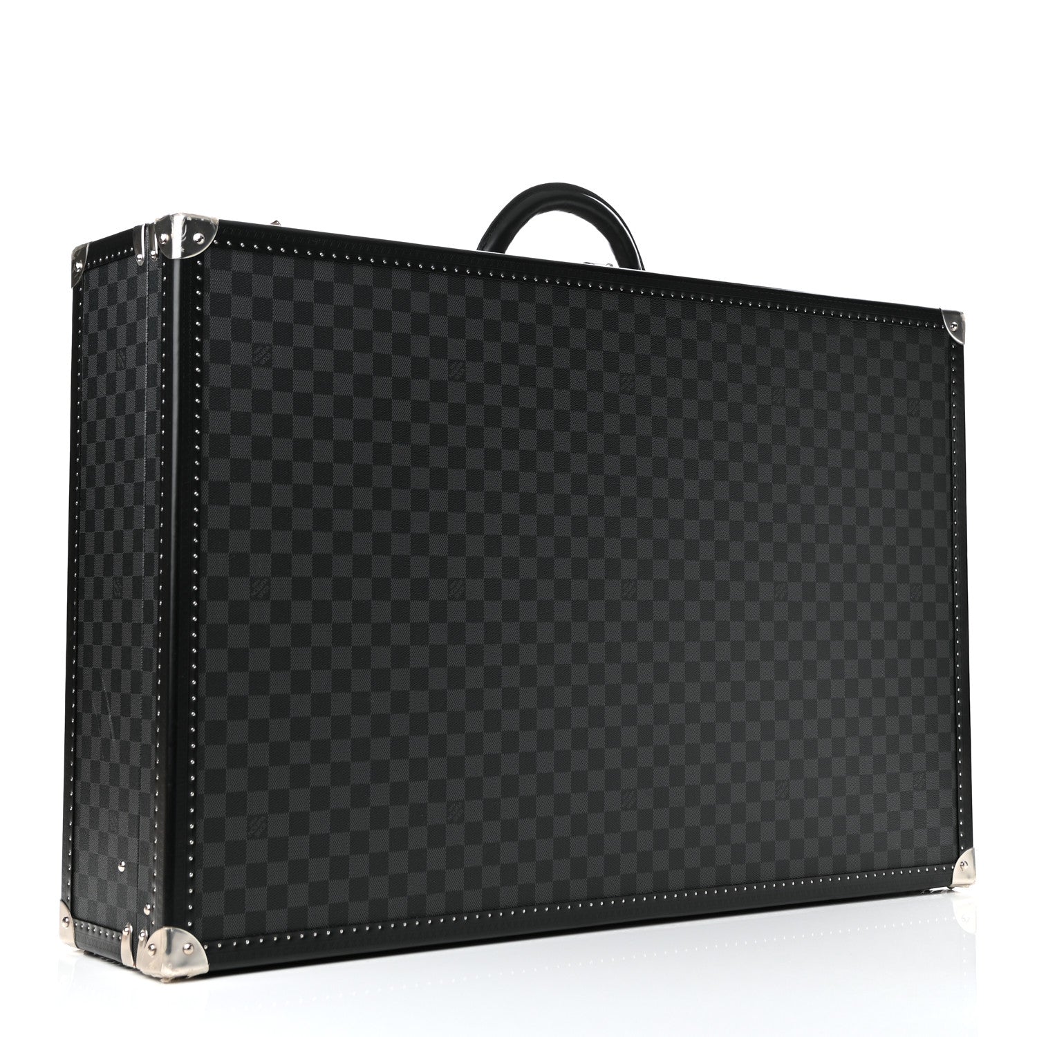 Louis Vuitton Damier Graphite Bisten 80 Suitcase Hard Case Trunk 2 of 13