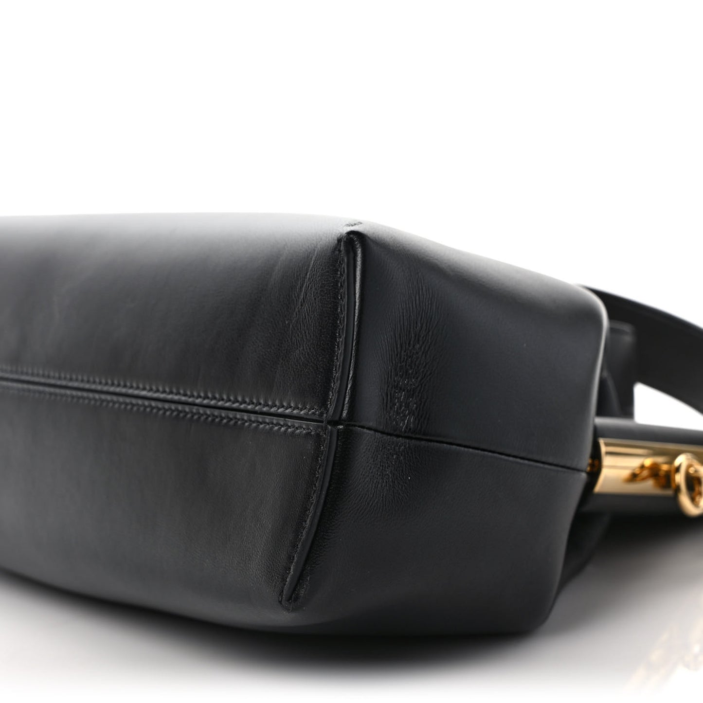 Shiny Nappa Medium Fendi First Black