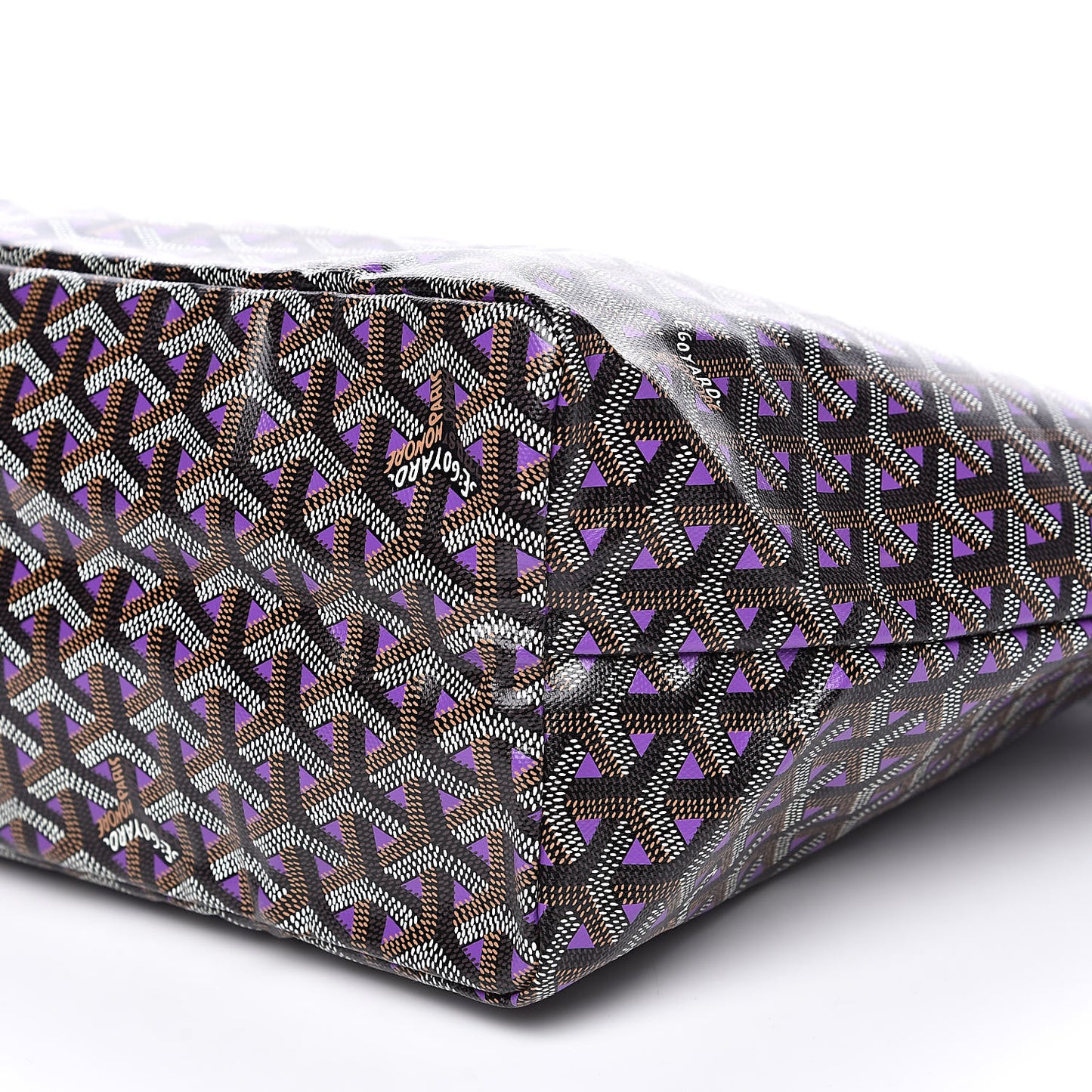 Goyardine Saint Louis Claire Voie PM Black Violet