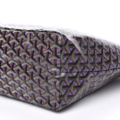 Goyard Goyardine Saint Louis Claire Voie PM Black Violet 9 of 9