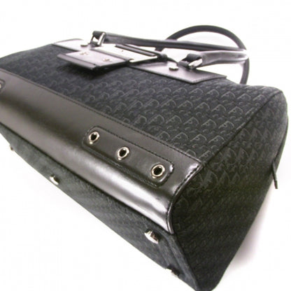 Christian Dior Monogram Bowler Tote Black 5 of 11