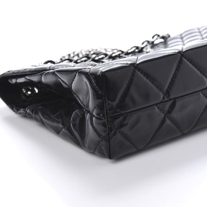 Chanel Vinyl Quilted In the Business Flap Bag Black 11 of 22