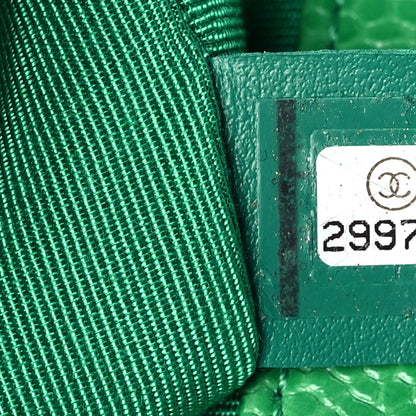 Chanel Caviar Quilted Mini Incognito Square Flap Green 7 of 11
