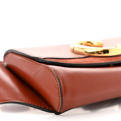 Chloe Calfskin Suede C Belt Bag Sepia Brown 10 of 14