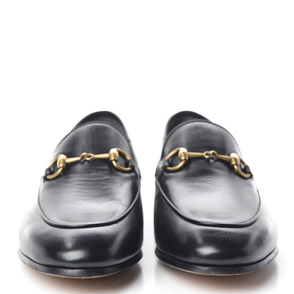 Gucci Lambskin Womens Brixton Horsebit Loafers 36.5 Black 2 of 8