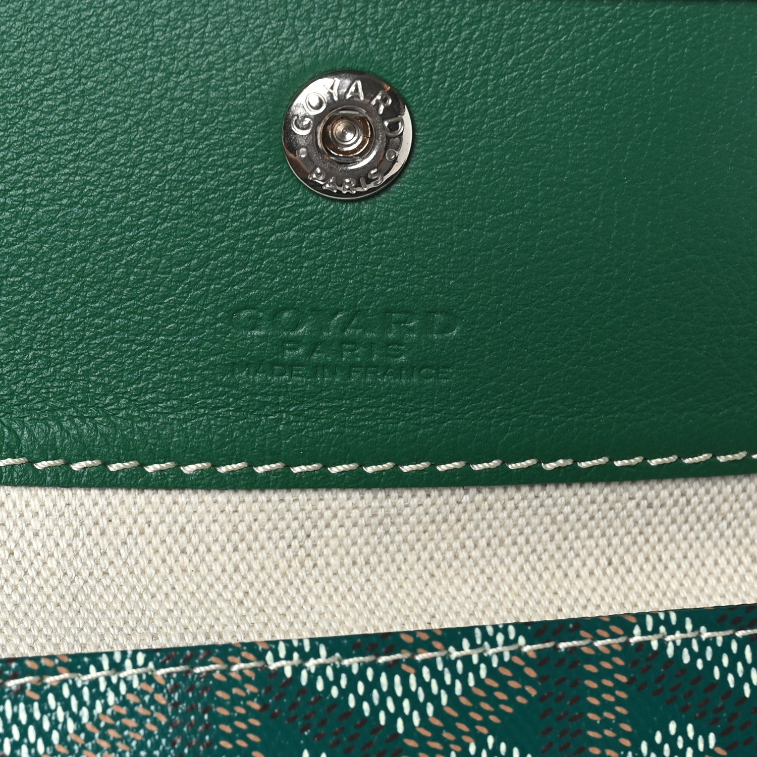 Goyard Goyardine Saint Louis PM Green 10 of 11