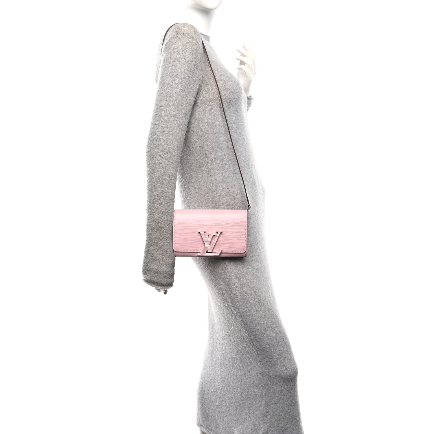 Louis Vuitton Epi Louise Strap PM Rose Clair 2 of 11