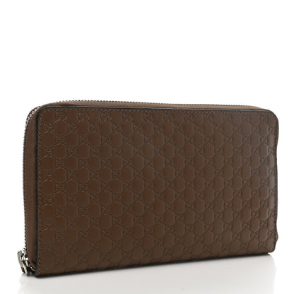 Gucci Microguccissima Large Zip Around Organizer Wallet Acero 3 of 11