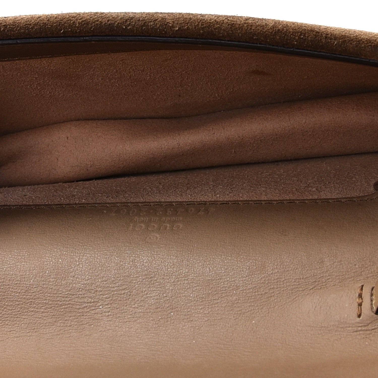 Gucci GG Supreme Monogram Super Mini Dionysus Shoulder Bag Taupe 9 of 11