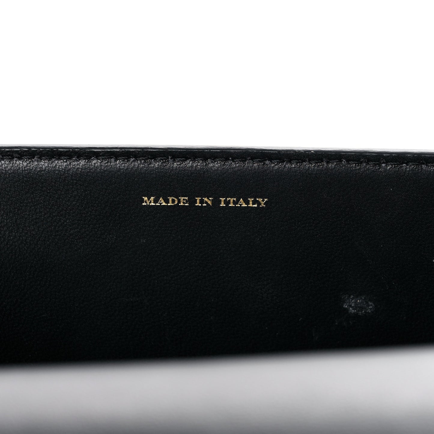 Calfskin Studded Square Satchel Black