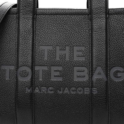 Marc Jacobs Grained Calfskin Small The Tote Bag Black 7 of 10