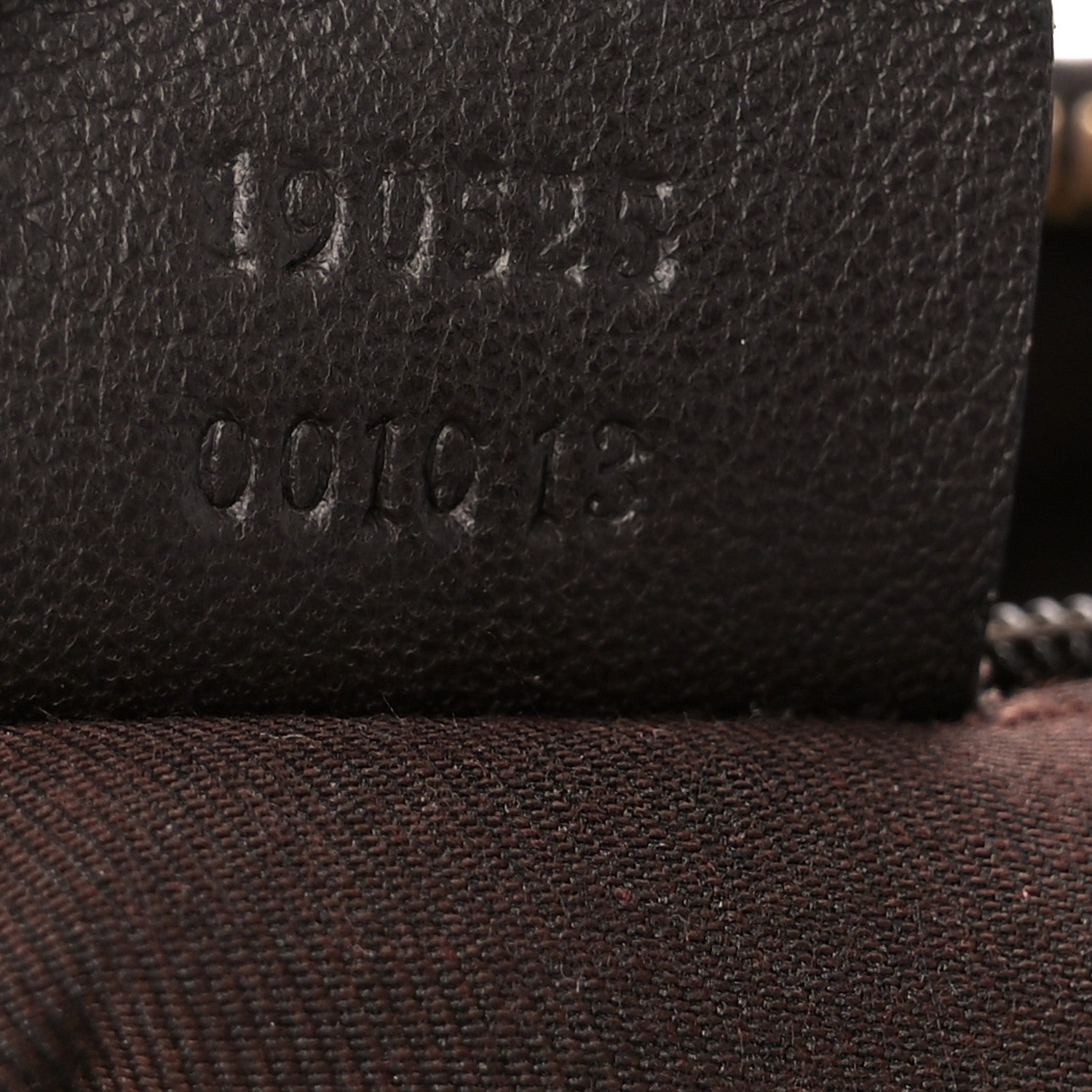 Gucci Monogram Medium D Gold Ring Hobo Dark Brown 7 of 11