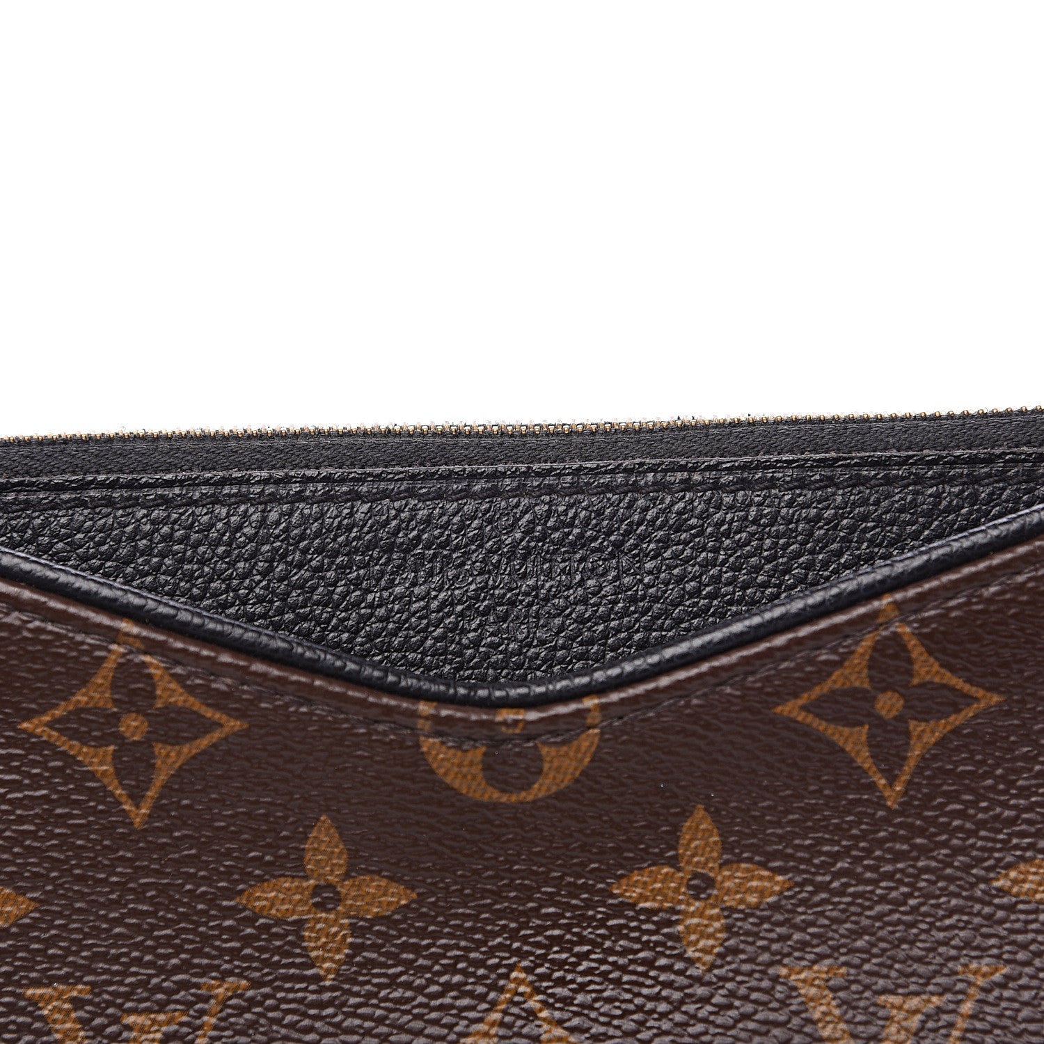 Louis Vuitton Monogram Pallas Clutch Black 9 of 10