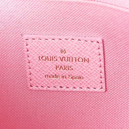 Louis Vuitton Damier Ebene Studded Pochette Felicie Chain Wallet 6 of 15