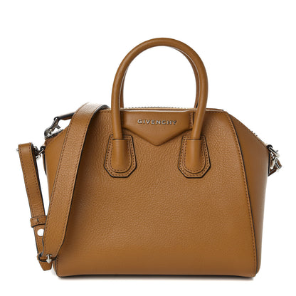 Givenchy Sugar Goatskin Mini Antigona Amber 1 of 9