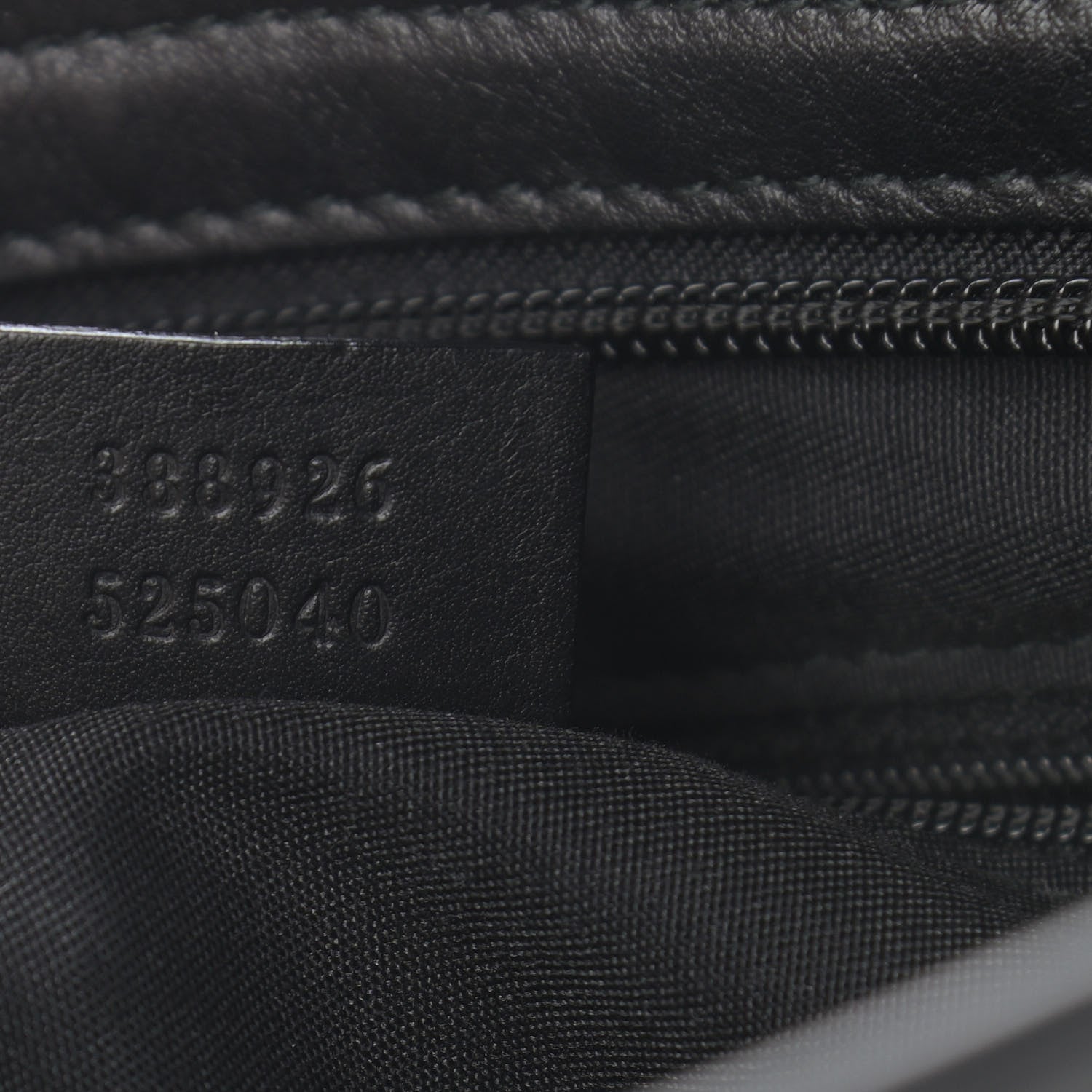 Gucci GG Monogram Web Flat Messenger Bag Black 9 of 10