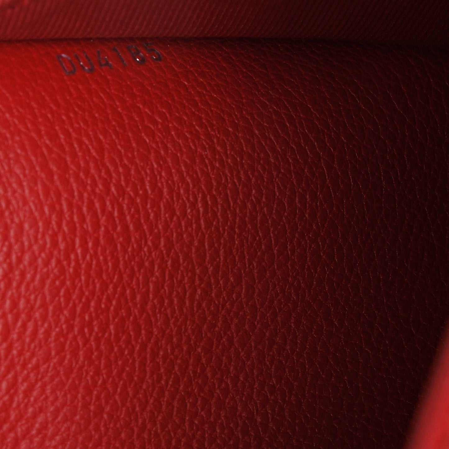 Calfskin Lockme II Chain Bag BB Rubis