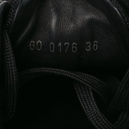 Louis Vuitton Calfskin Run Away Sneakers 36 Black 8 of 8