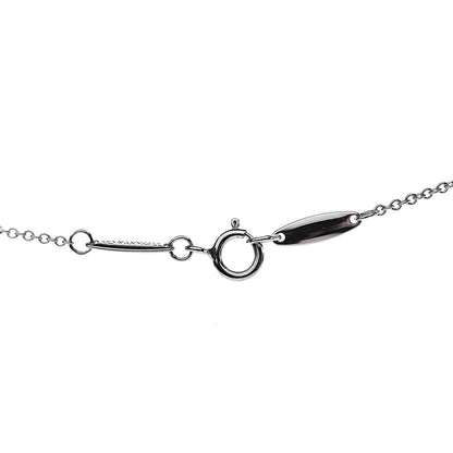 Tiffany Platinum Diamond .16ct Elsa Peretti Diamonds By the Yard Lariat Necklace 5 of 7