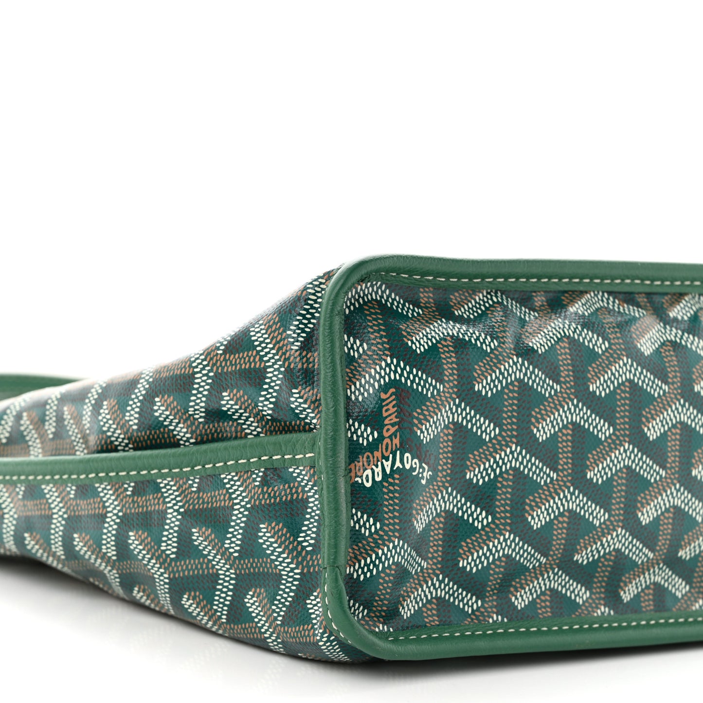Goyardine Reversible Mini Anjou Green