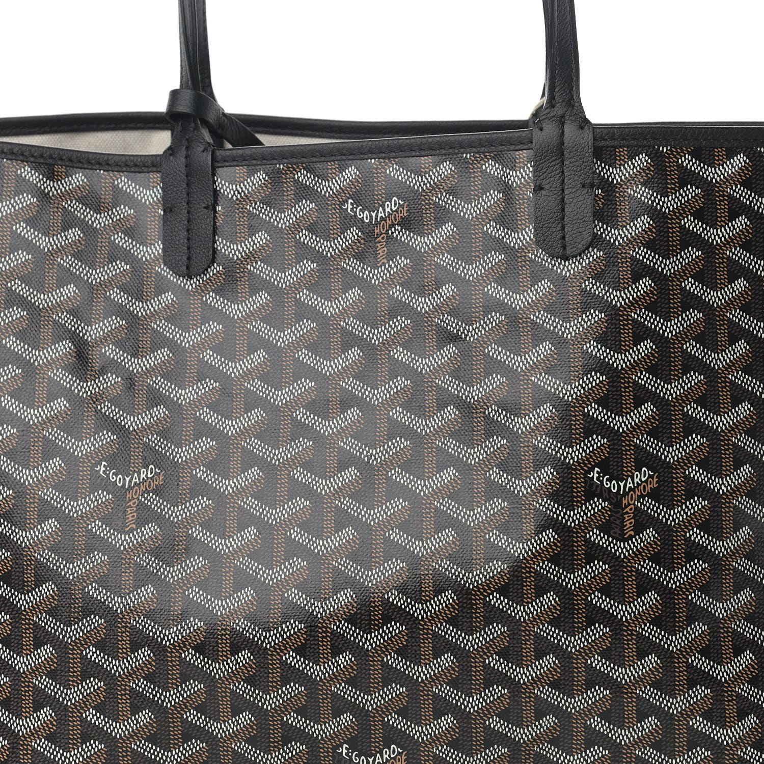 Goyard Goyardine Saint Louis PM Black 11 of 11