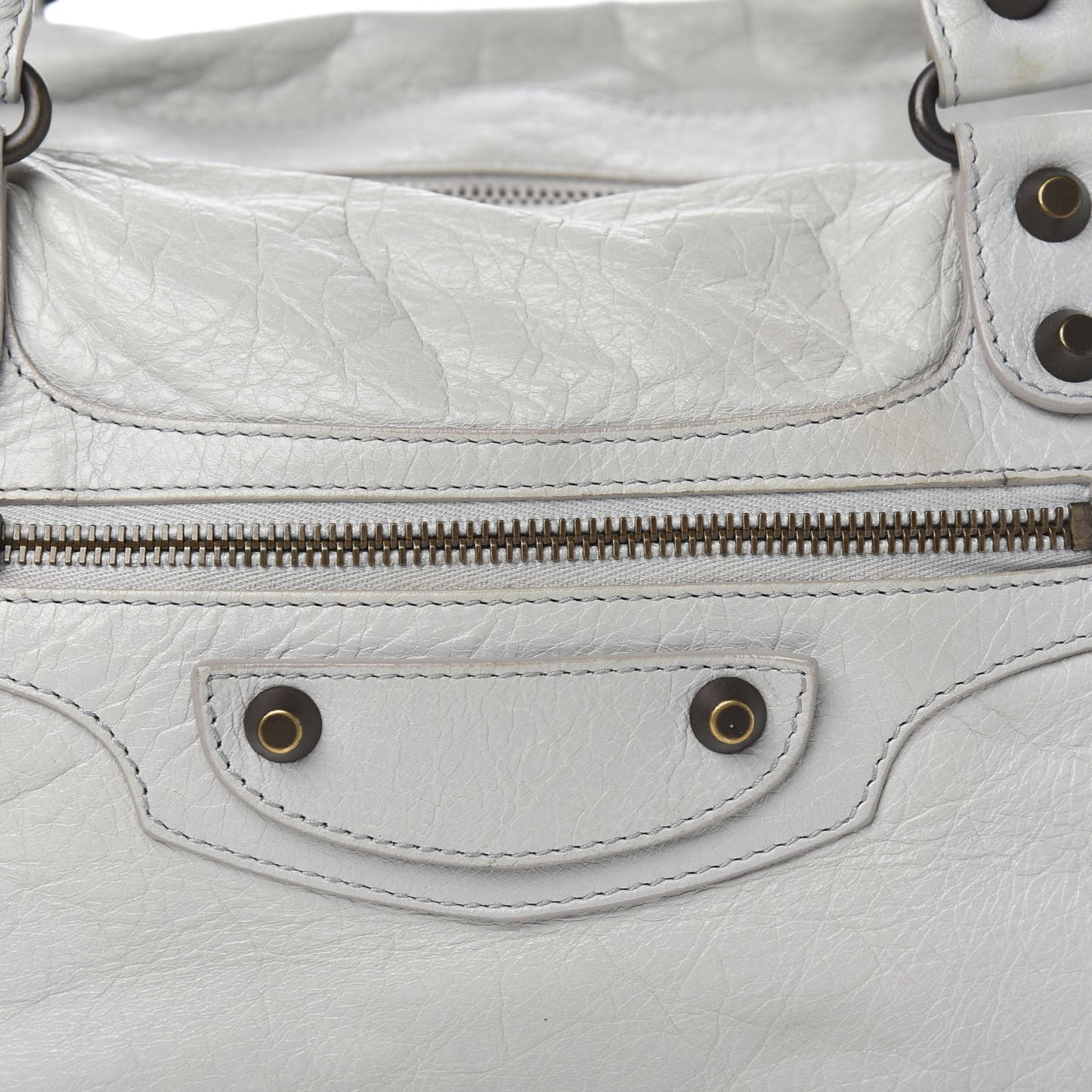 Agneau Classic Hardware Twiggy Gris Glace