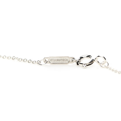 Tiffany Sterling Silver Twist Knot Pendant Necklace 4 of 5