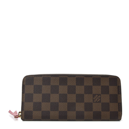 Louis Vuitton Damier Ebene Clemence Wallet 1 of 8