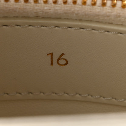 Celine Satinated Calfskin Mini 16 Top Handle Bag White Cotton 11 of 11