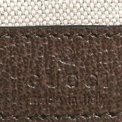 Gucci GG Supreme Monogram Textured Dollar Calfskin Blondie Belt Bag Beige Ebony New Acero 6 of 9